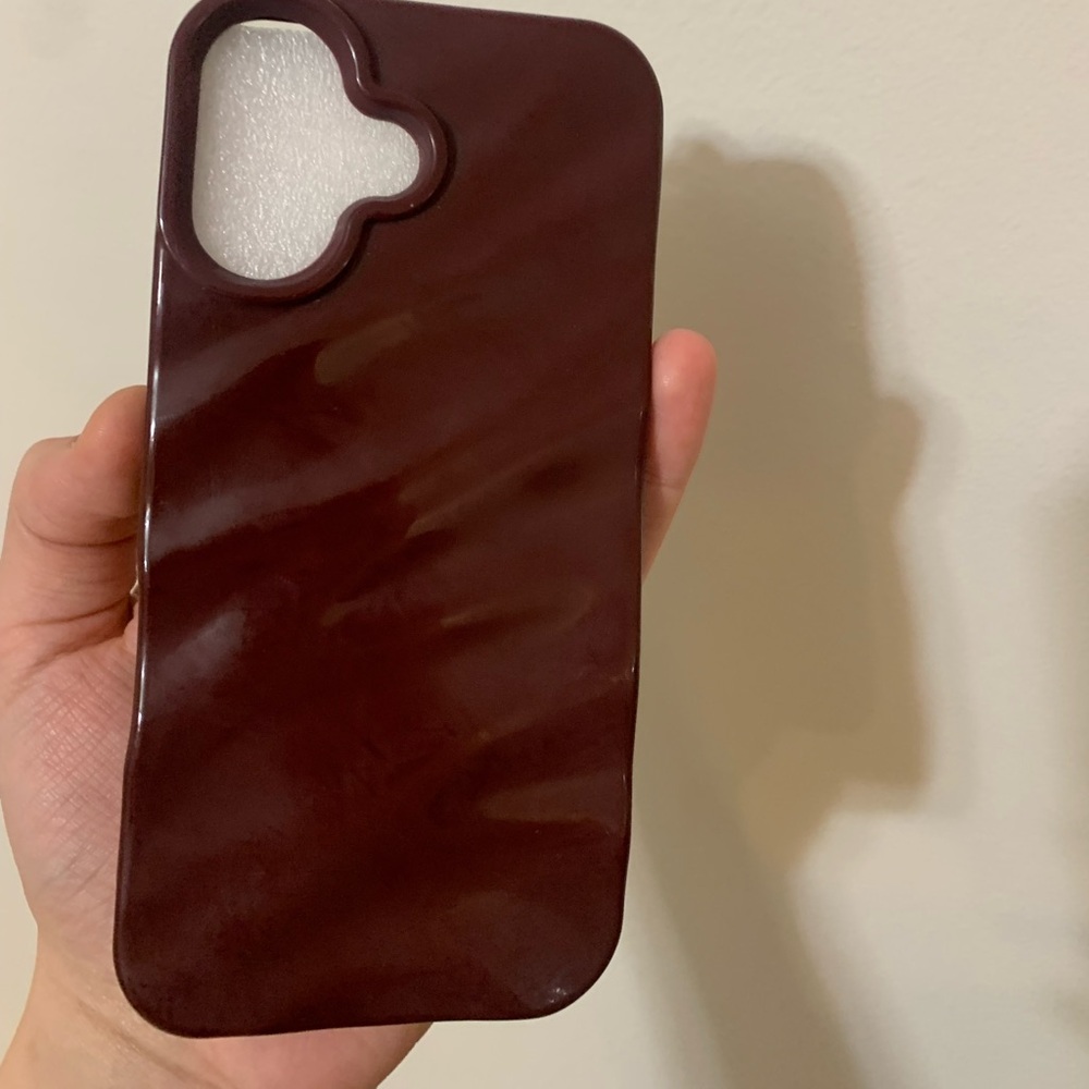 Stylish Burgundy Phone Case